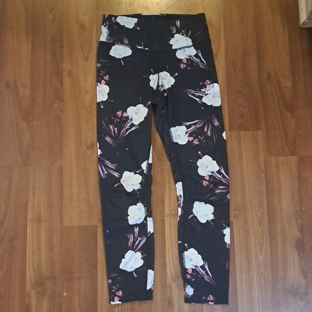 The North Face Black Floral Leggings